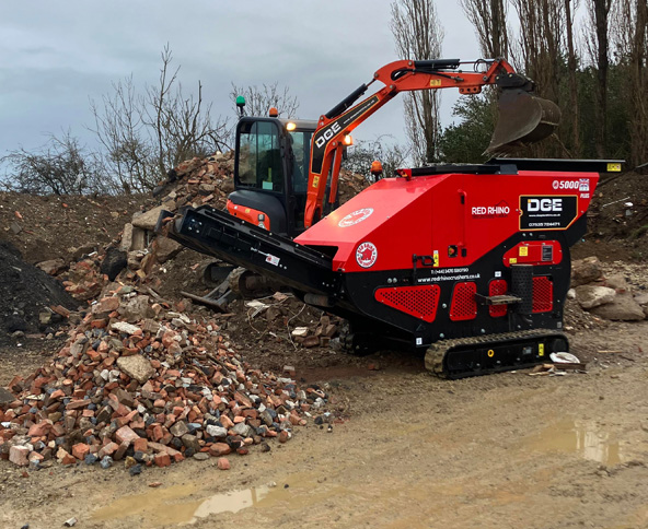Red Rhino 5000 Stone Crusher
